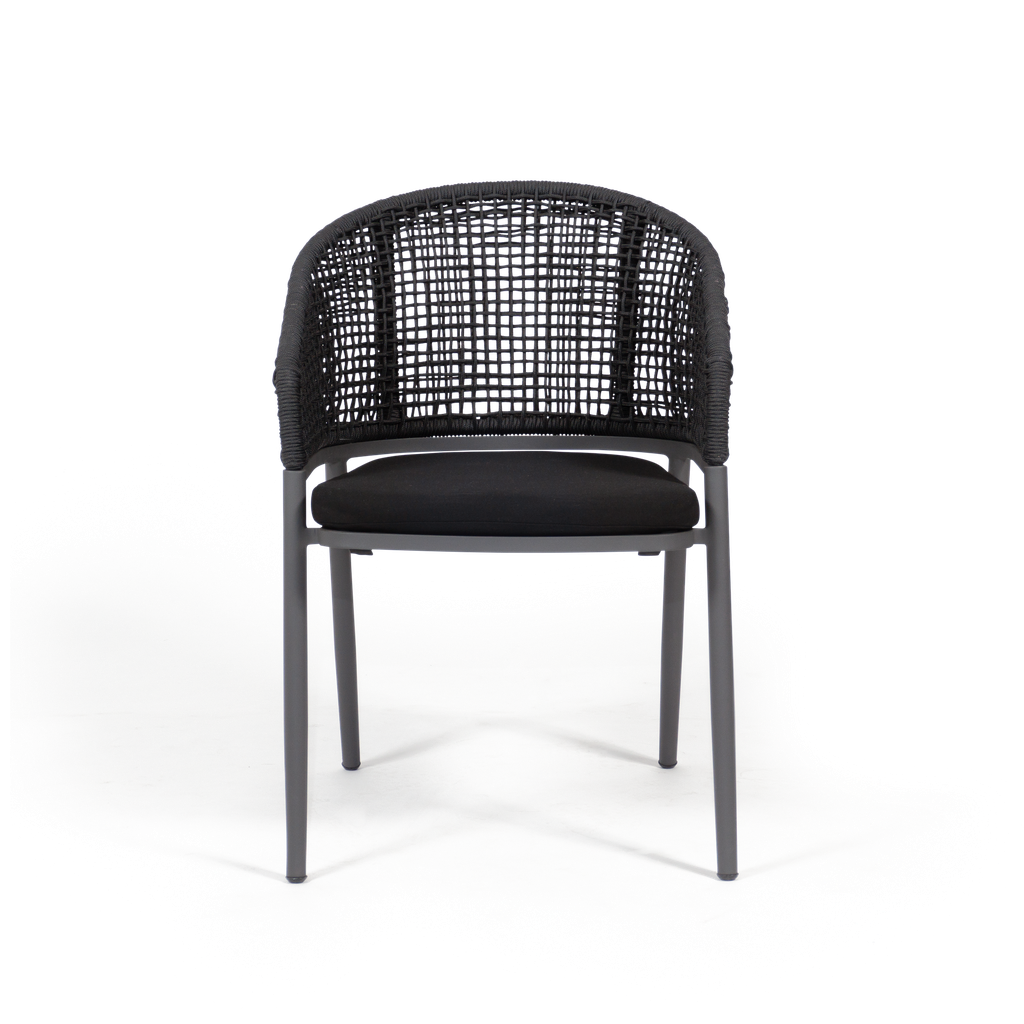 Bari Dining Chair — Charcoal