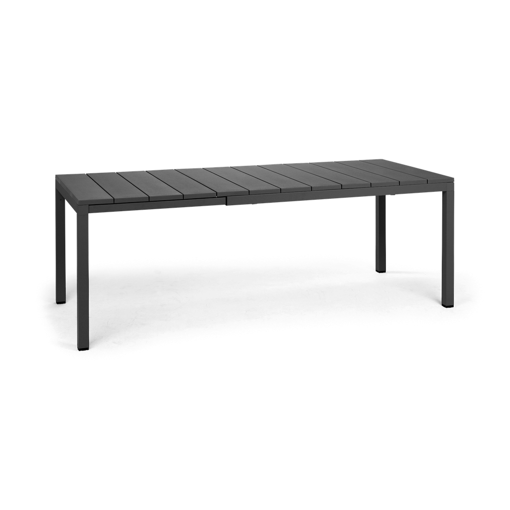 Rio 140 Extension Table — Charcoal
