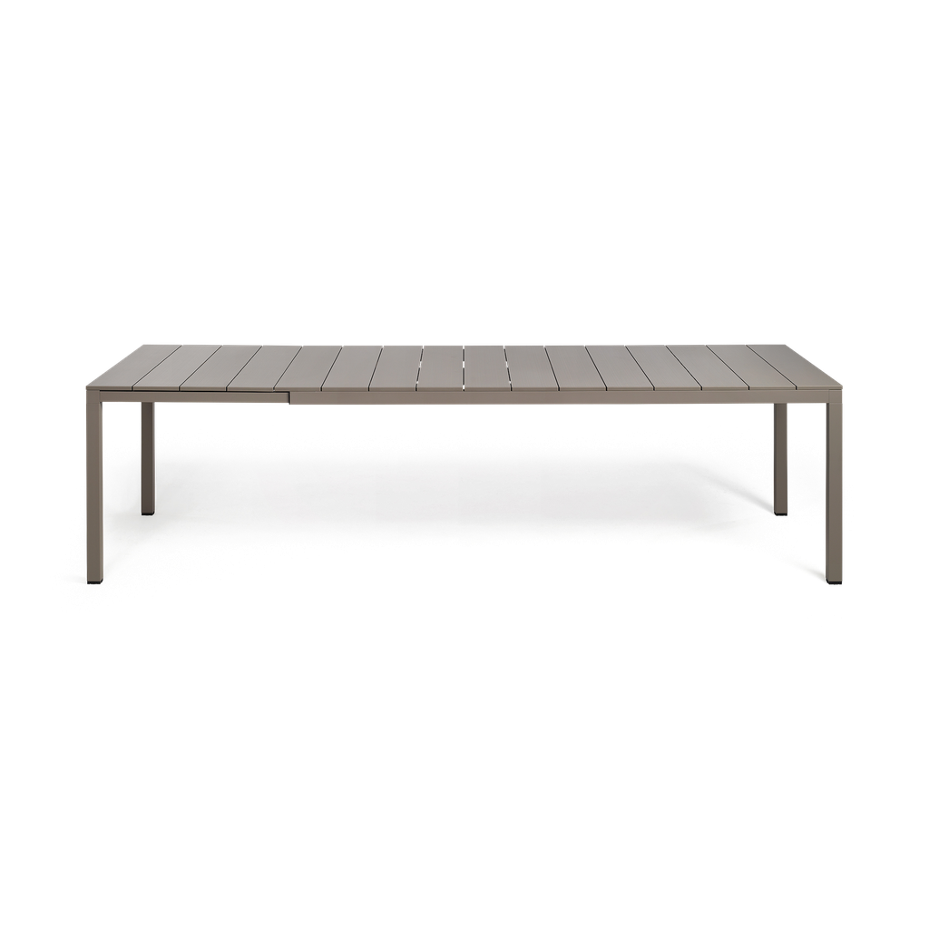 Rio 210 Aluminium Extension Table — Tortora