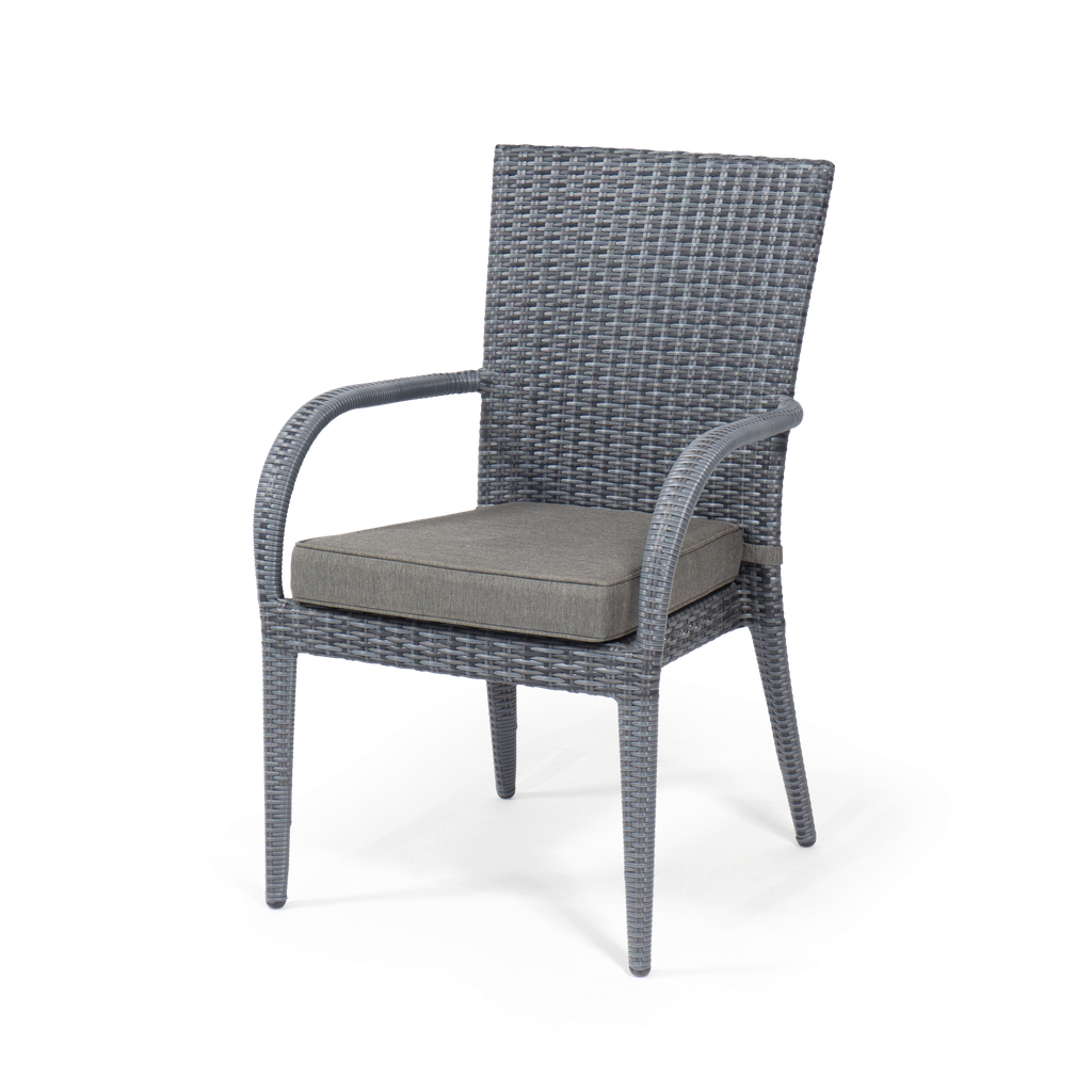 St Lucia Armchair — Charcoal