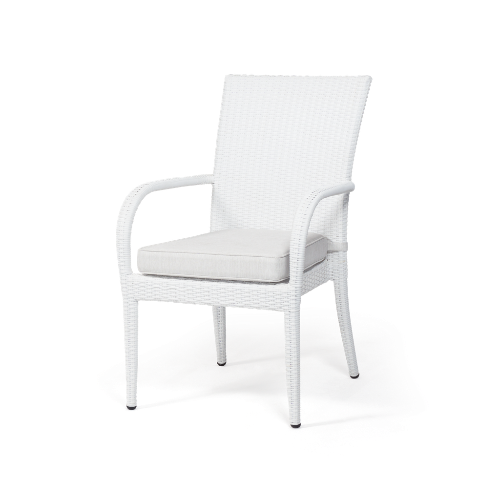 St Lucia Armchair — White
