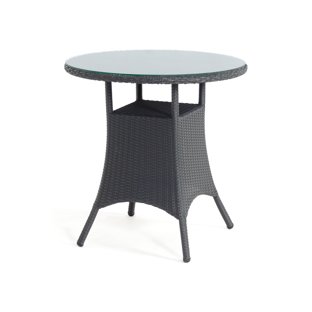 St Lucia Bistro Table — Charcoal