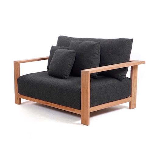 New York Lounge Armchair (Charcoal)