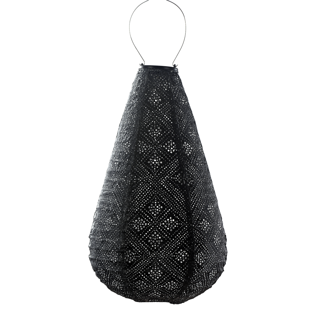 Drop 28cm Lantern (Dark Grey)