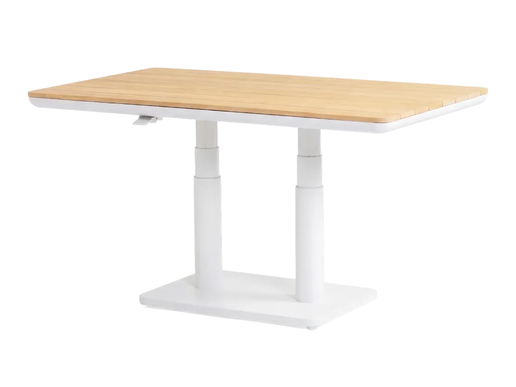 Tempo Rect Pop-up Table — White