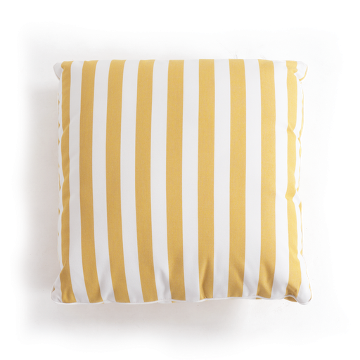 Sunbrella® Scatter Cushion (Gold Stripe)