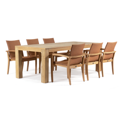 Lyon & Veneto 7pc Setting (Rust)