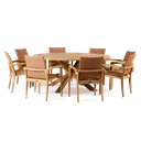 Onslow & Veneto 9pc Setting (Rust)