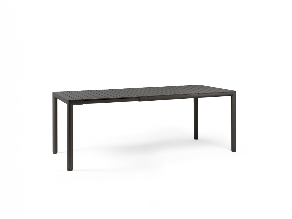 Tevere 147 Extension Table — Charcoal