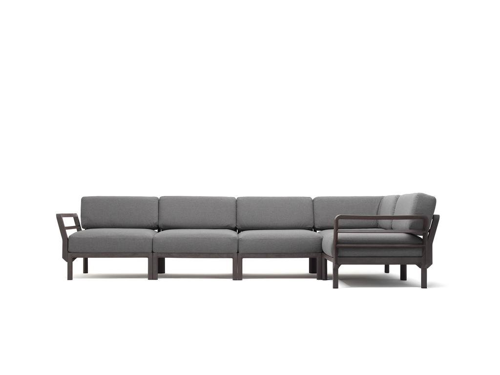 Maximo Lounge 5pc (Terra, Sunbrella® Lava)