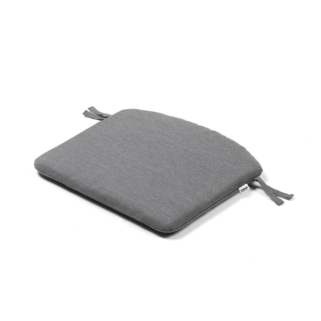 Doga Bistro Chair Cushion — Sunbrella® Fumo