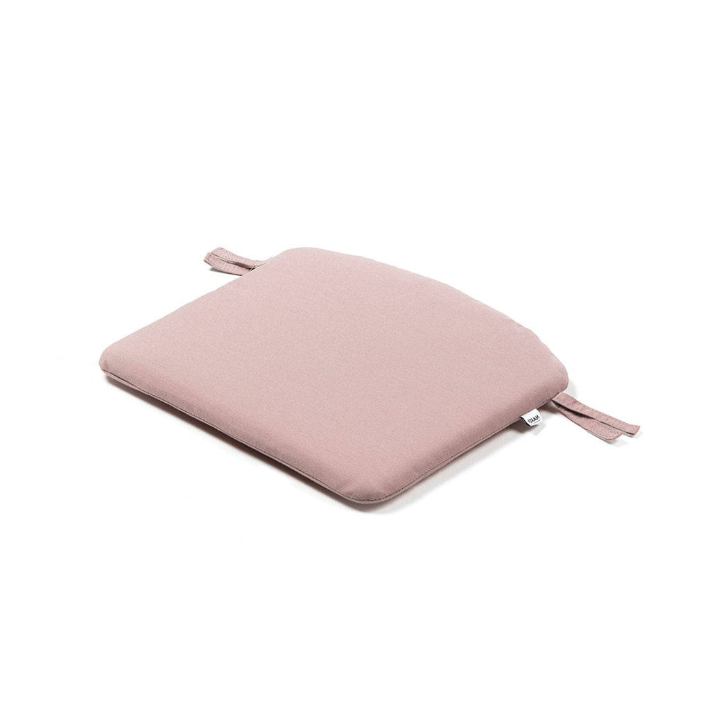Doga Bistro Chair Cushion — Sunbrella® Rosa