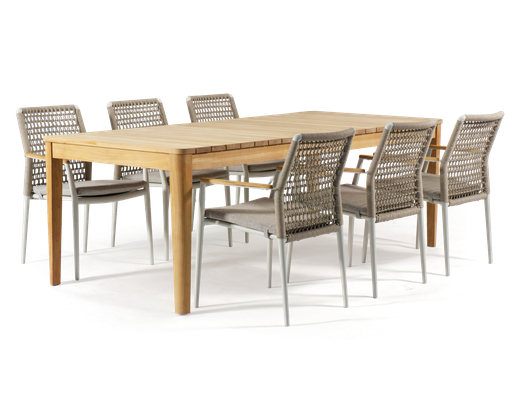 Torbay & Milan 7pc Dining Set