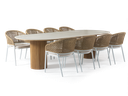 Tripoli & Bari 9pc Dining Setting