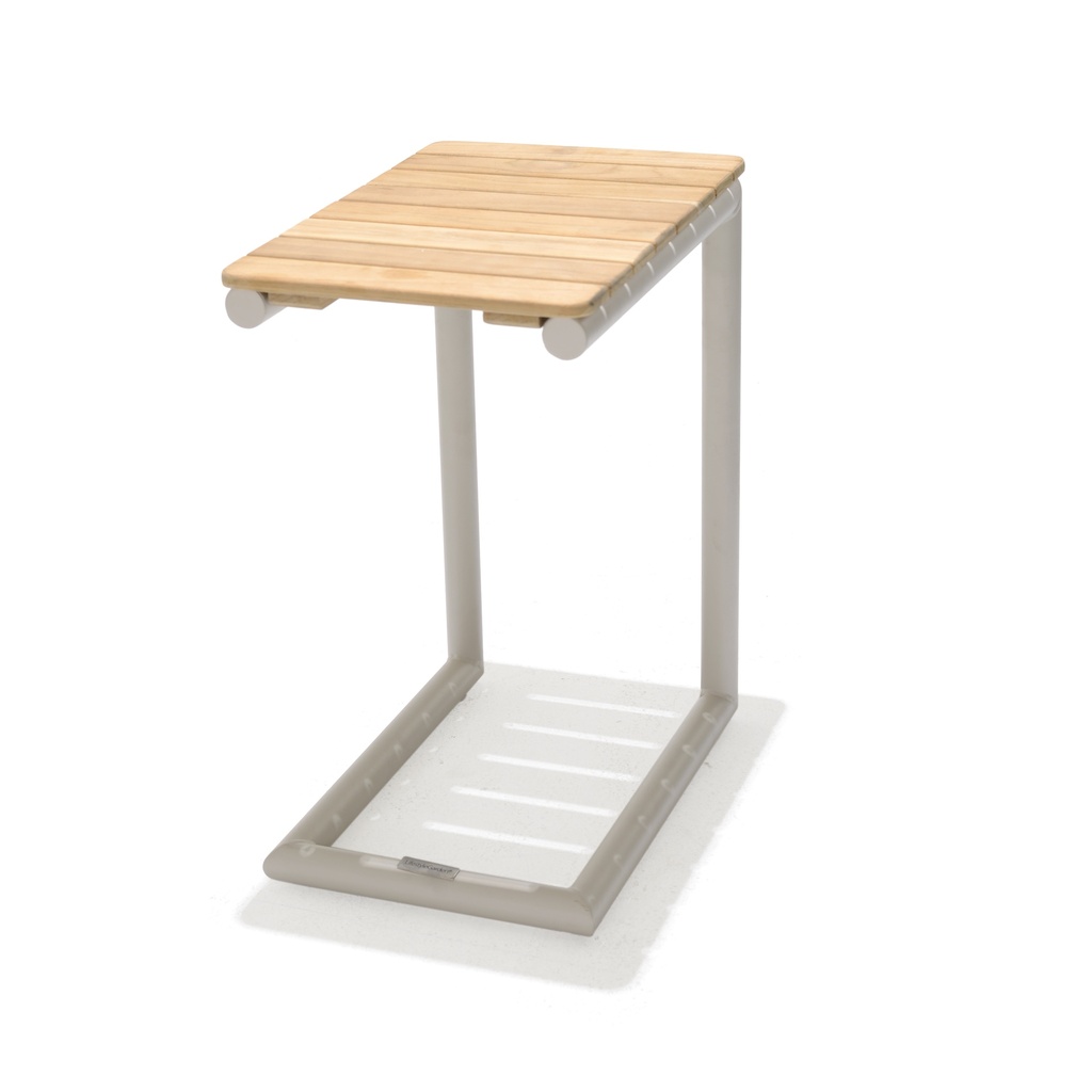 Portals C Side Table — Champagne