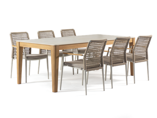 Torbay Ceramic & Milans 9pc Dining Setting