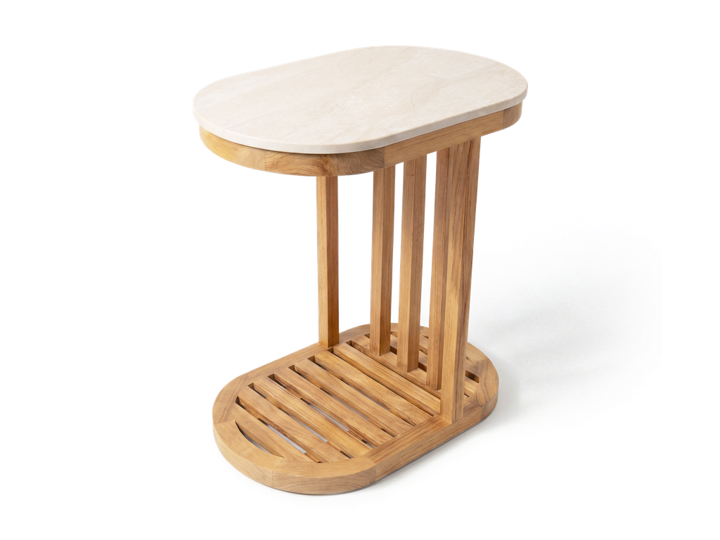Tripoli C Side Table Oval