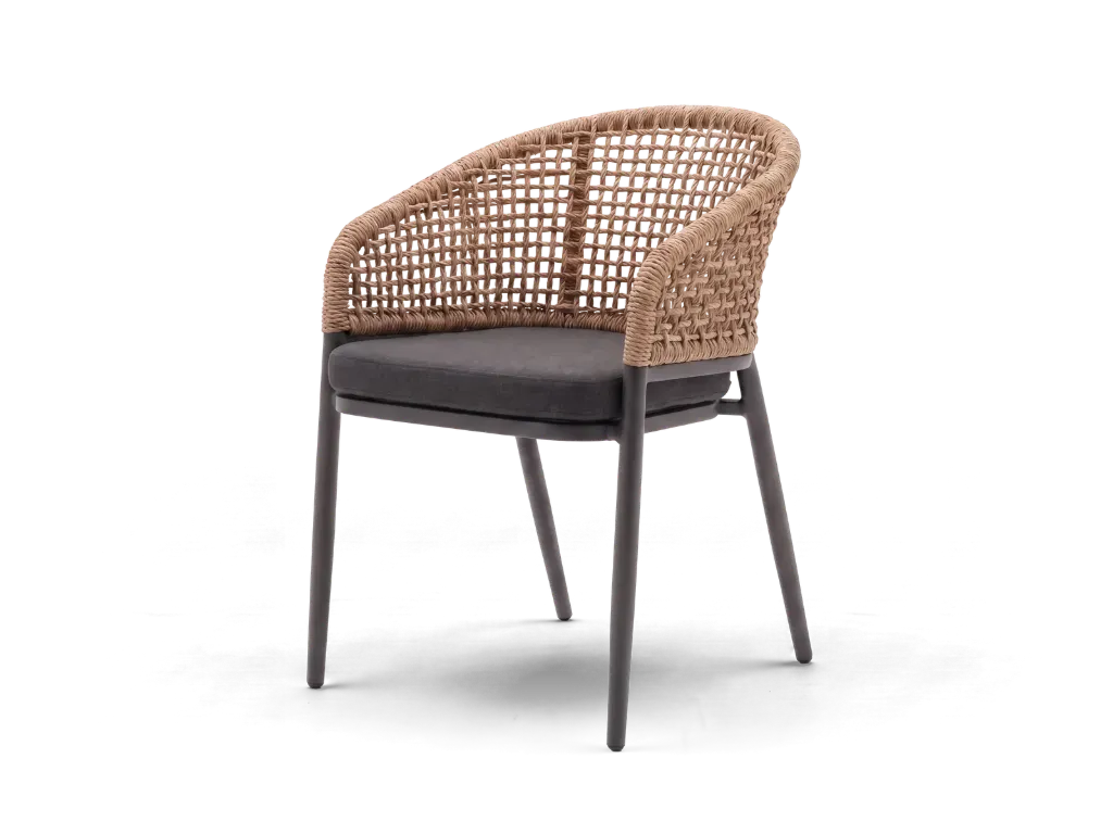 Taormina Dining Chair — Charcoal