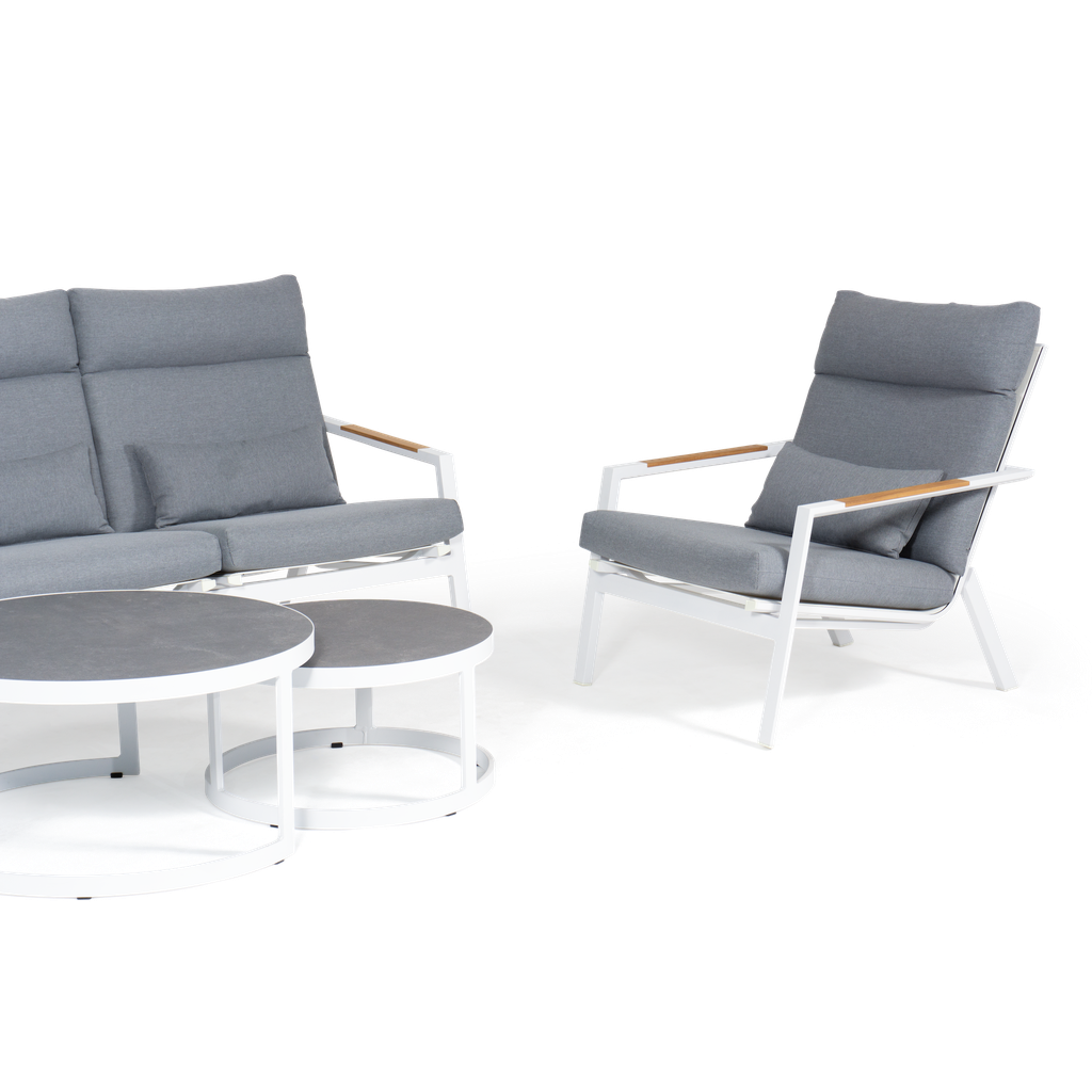 Washington Lounge 5pc [White]