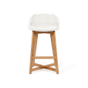 Yarri Bar Stool Teak [White]