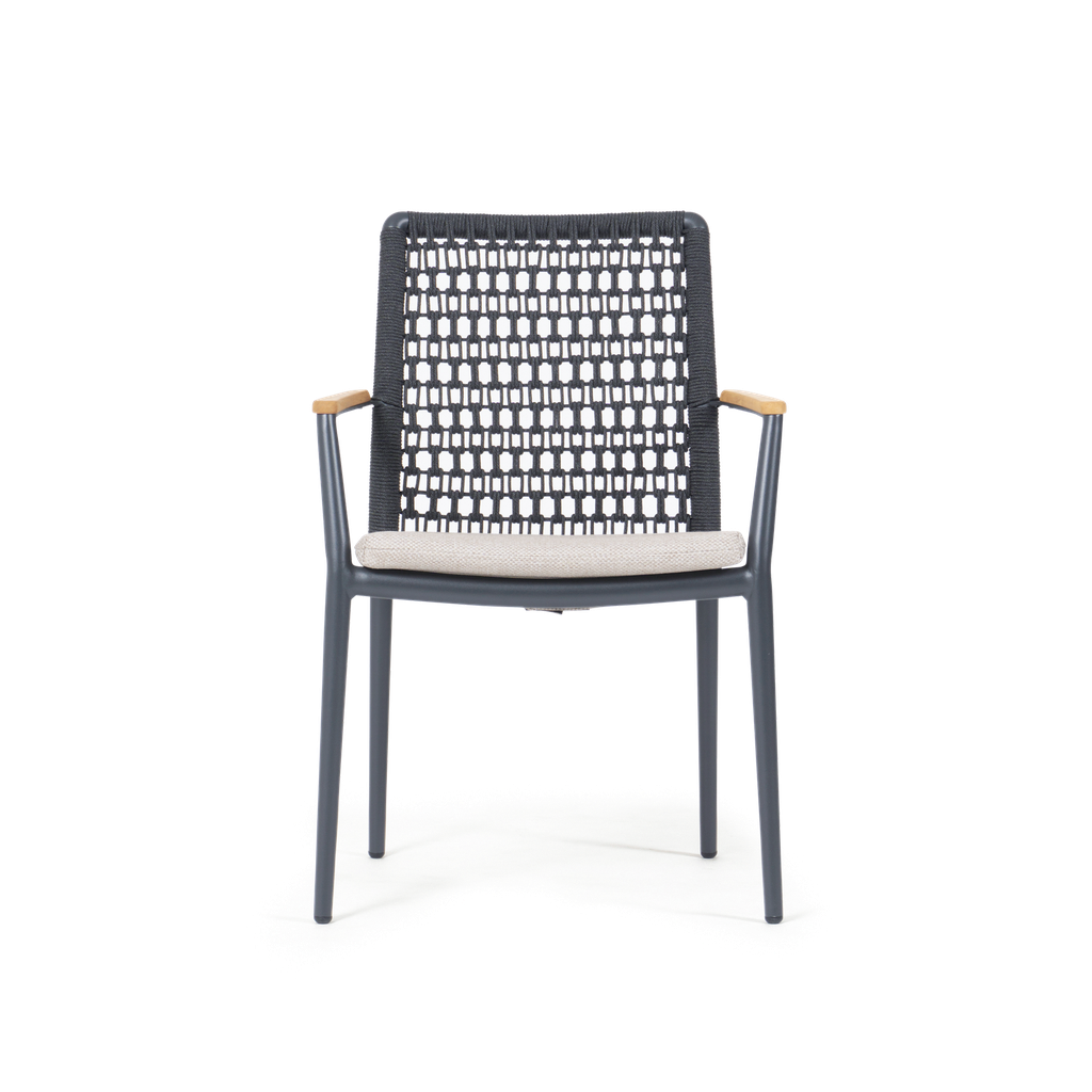 Milan Dining Chair — Charcoal