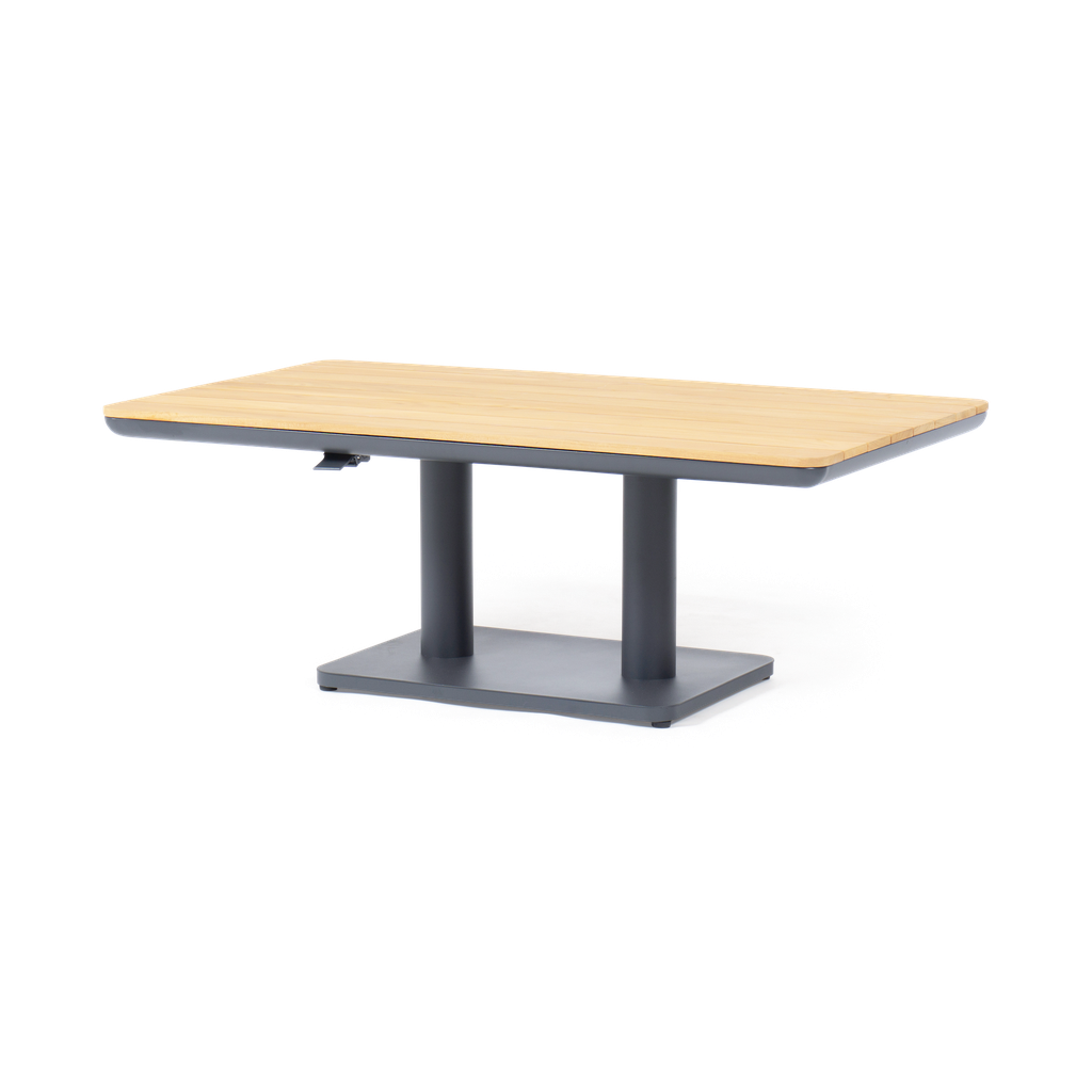 Tempo Rect Pop-up Table — Charcoal