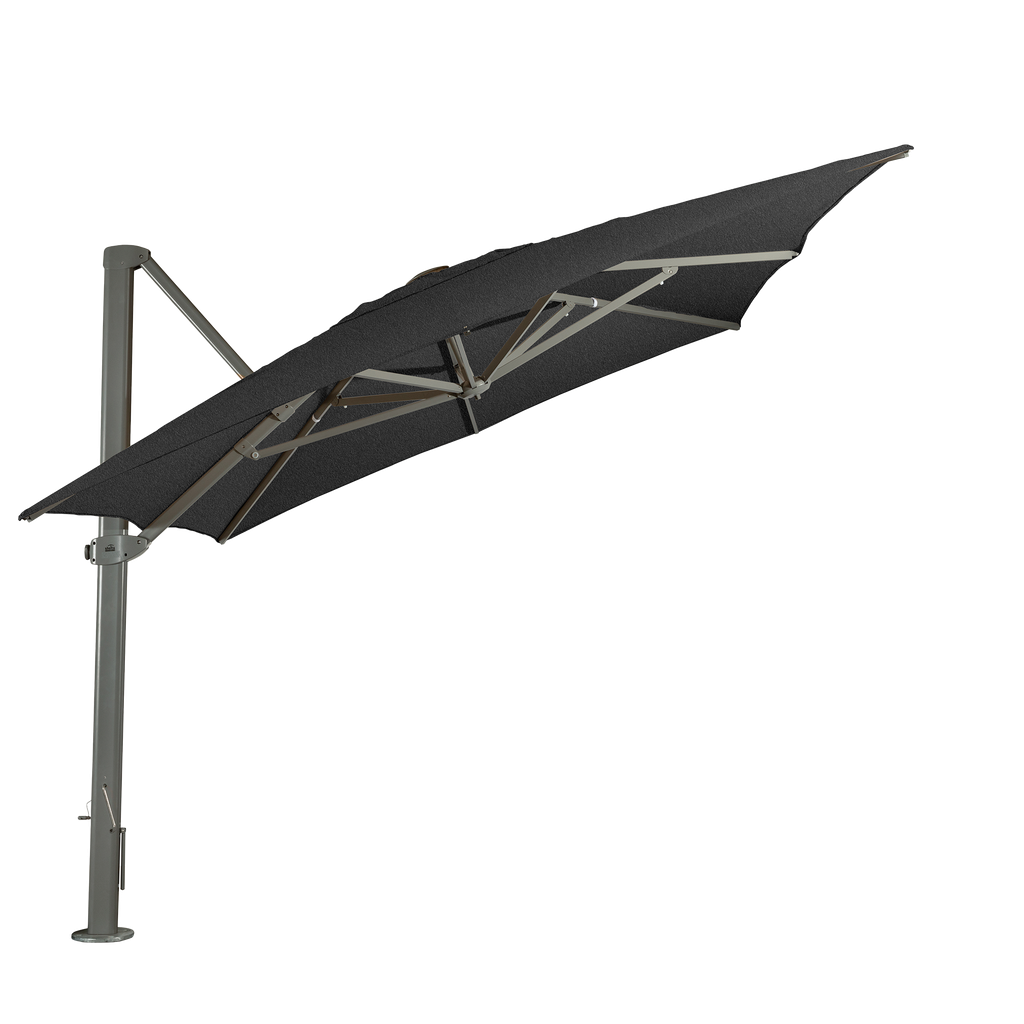 Asta 4x3m Umbrella — Canvas Coal