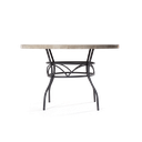 Alanya Travertine Table 1.2m Round [Charcoal]