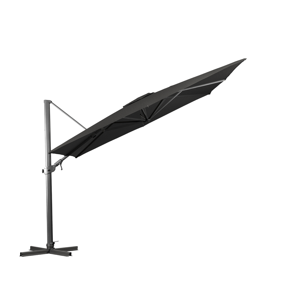 Regis 3m Sq Umbrella — Charcoal Ridge