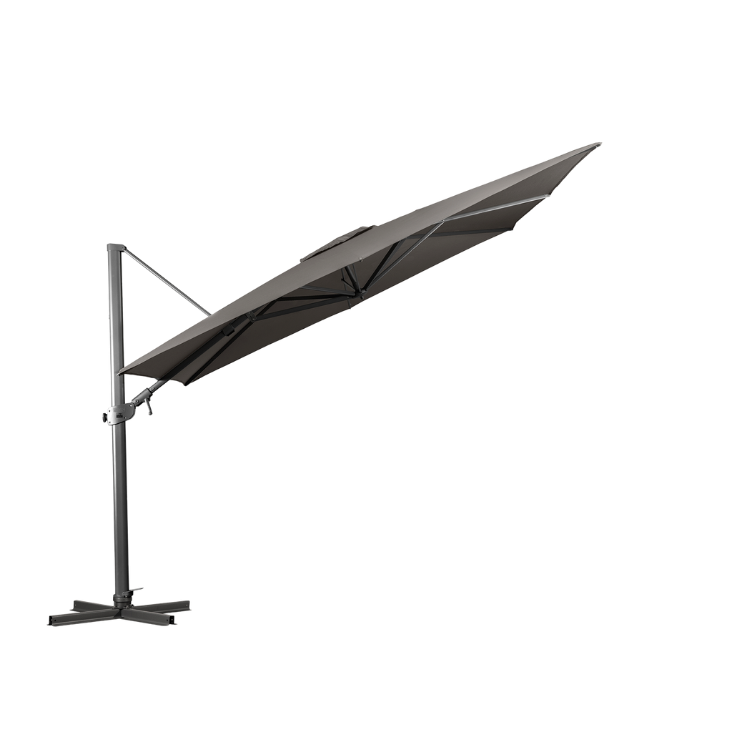 Regis 3m Sq Umbrella — Boulder