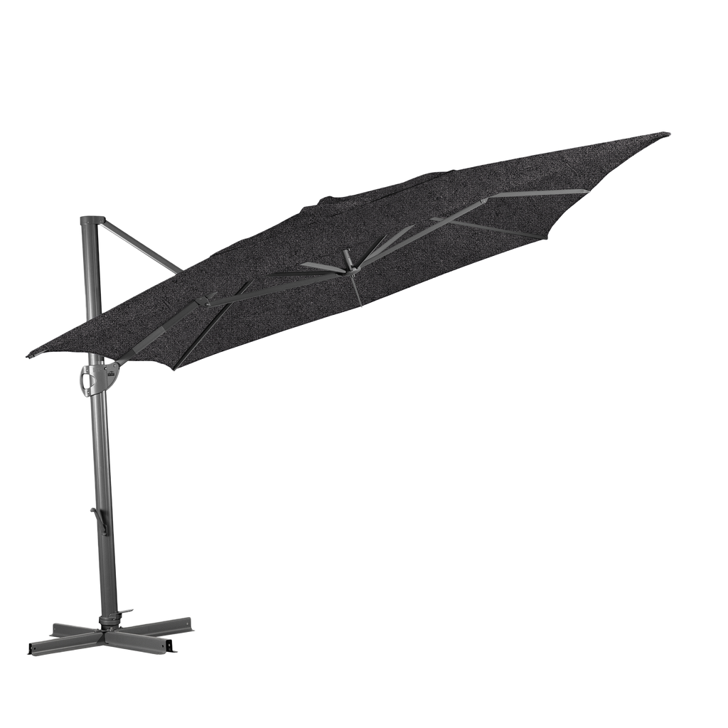 Savannah 4x3m Umbrella — Charcoal Ridge