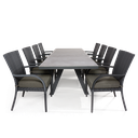Sierra Extension & St Lucia 9pc Setting