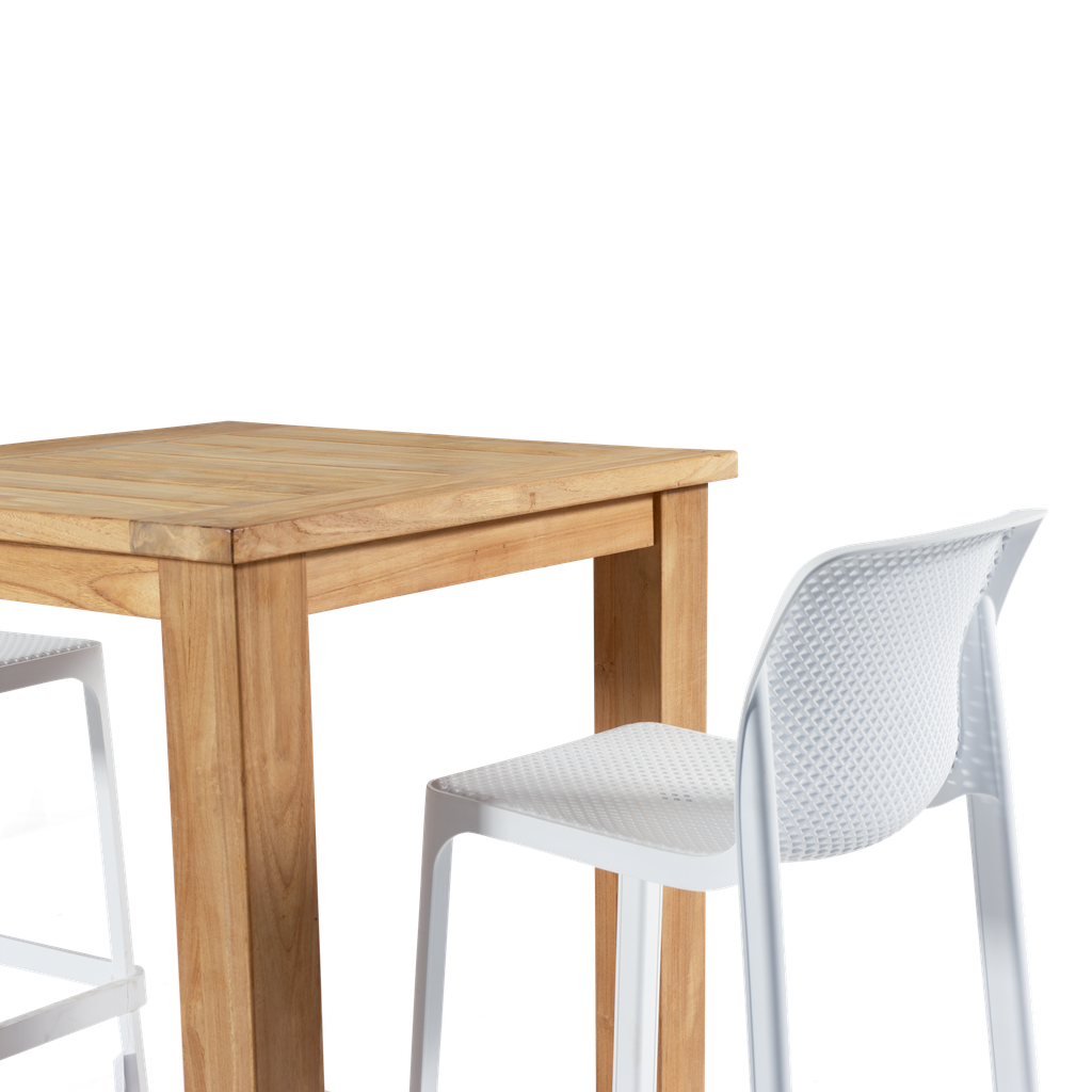 Yarri Bar & Net Stool — White