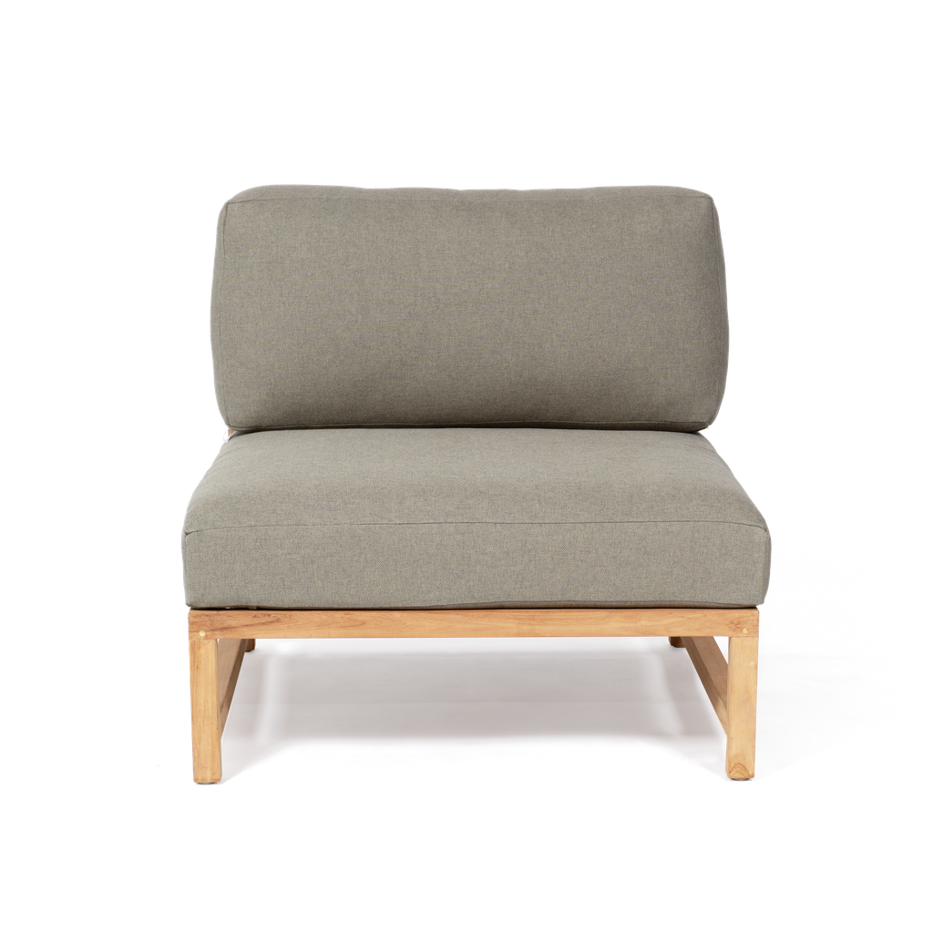Redgate Teak Lounge Single Armless 
