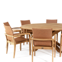 Onslow & Veneto 9pc Setting (Rust)