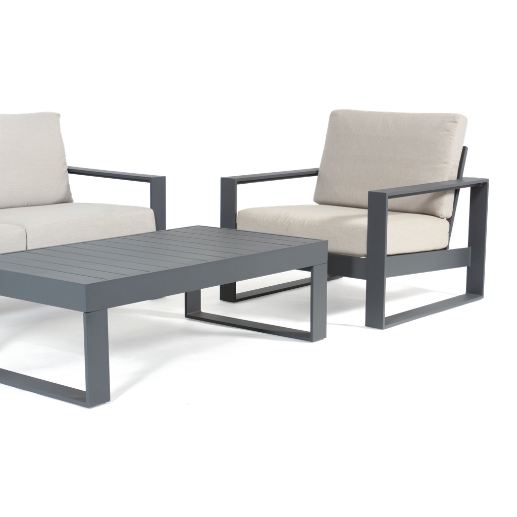 Apollo Lounge 4-Seat (Charcoal)