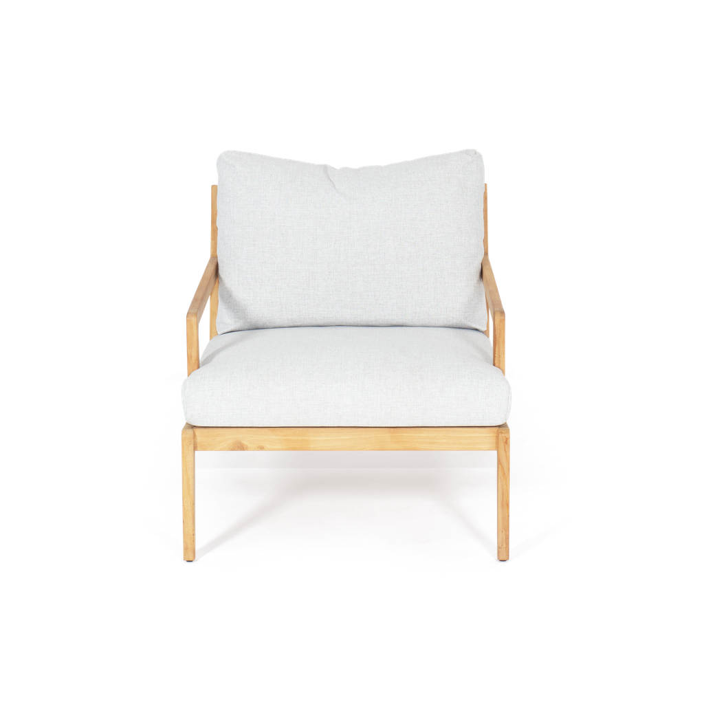 Madison Lounge Armchair — White