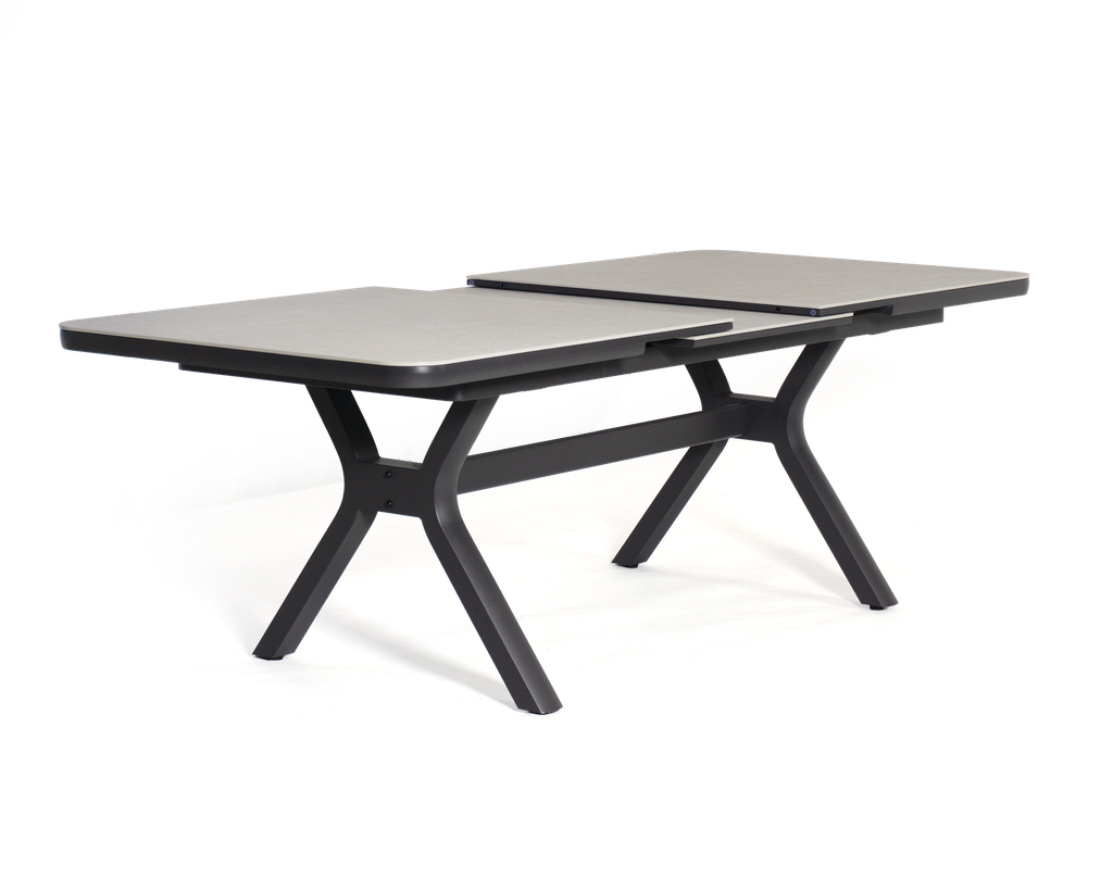 Costa Extension Table — Charcoal