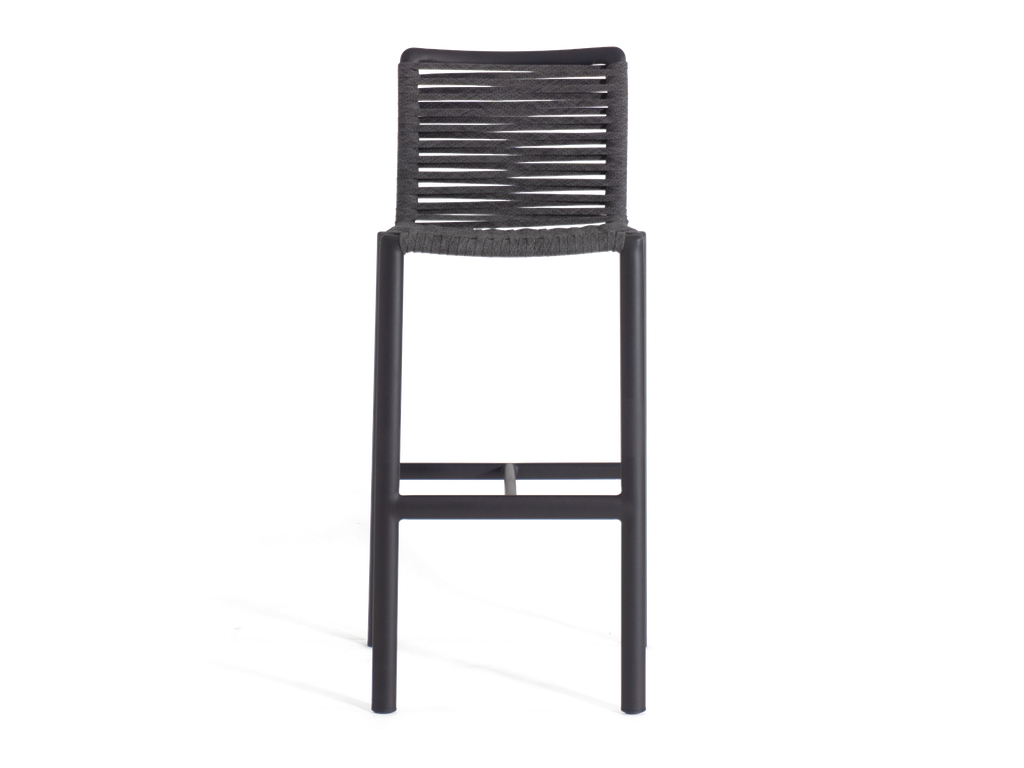 Sonoma Rope Bar Stool — Charcoal