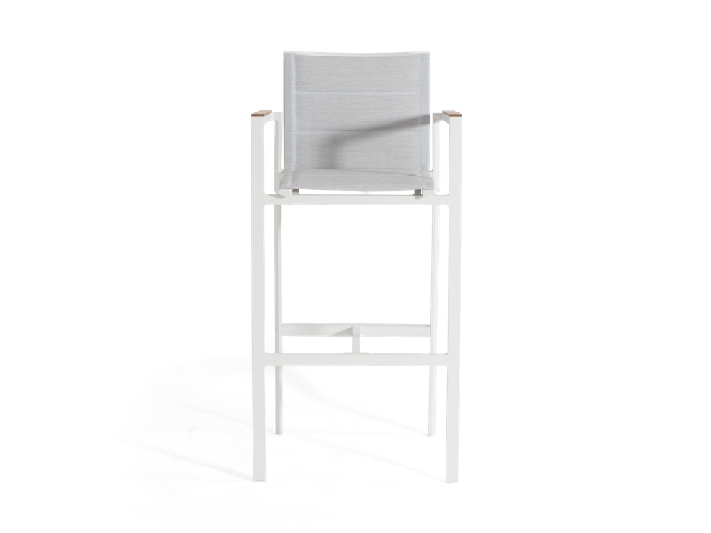 Florence Batyline Bar Chair — White