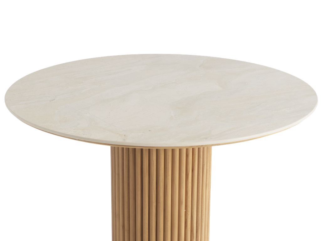 Tripoli Ceramic Round Table