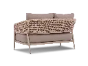 H2 - Taormina Lounge 2 Seater - Sand - Rear three-quarter.webp