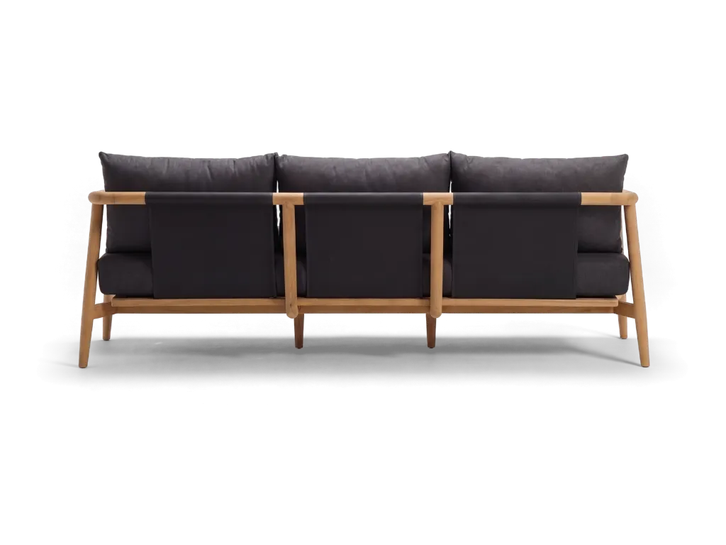Mirage Black 3 Seater - Charcoal - Straight Rear - Website 1600x1200.webp