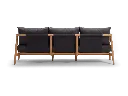 Mirage Black 3 Seater - Charcoal - Straight Rear - Website 1600x1200.webp