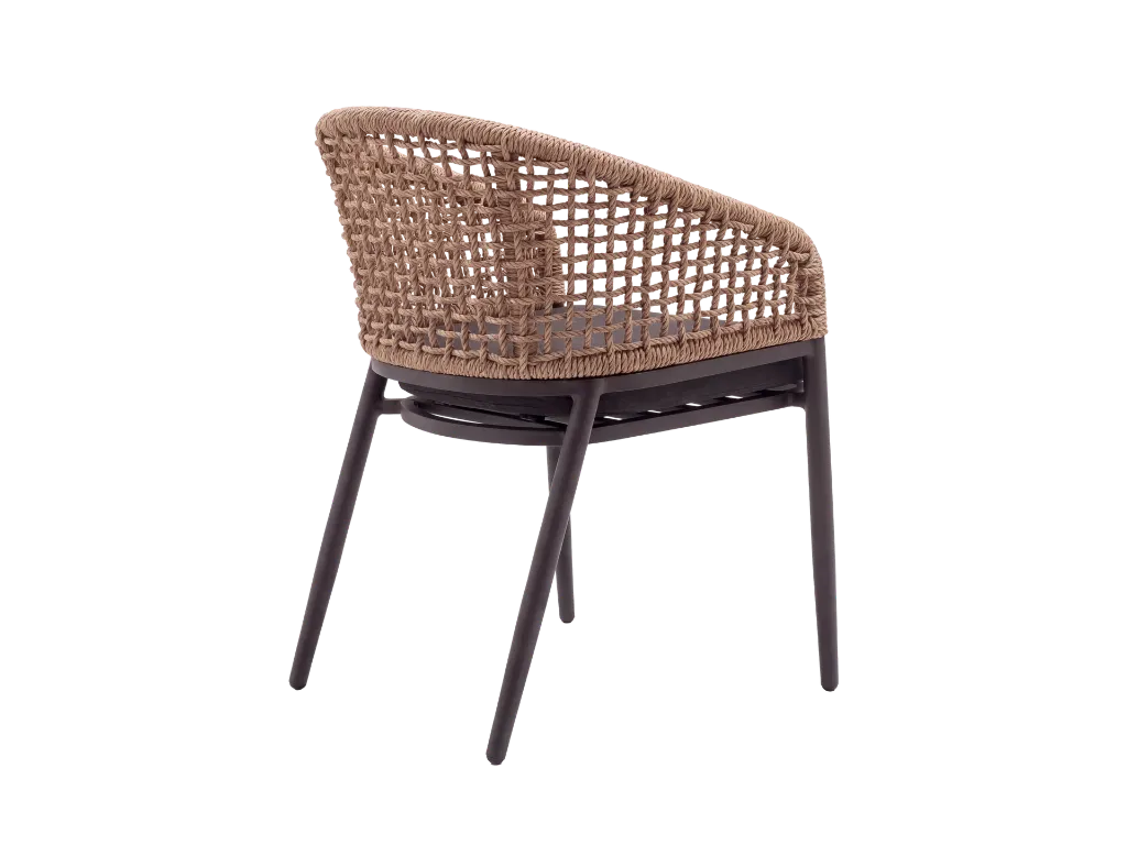 Taormina Dining Chair — Charcoal