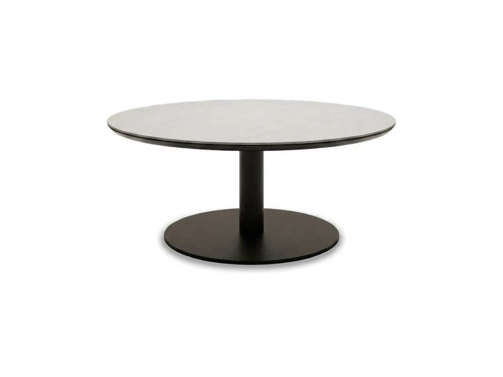 Costa Round Pop-up Table — Charcoal