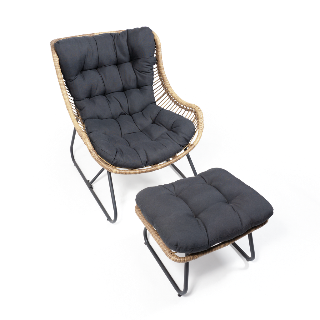 Granada Easy Chair & Footstool