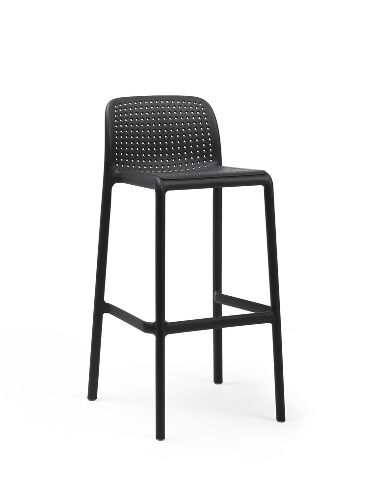 Lido Bar Stool — Charcoal