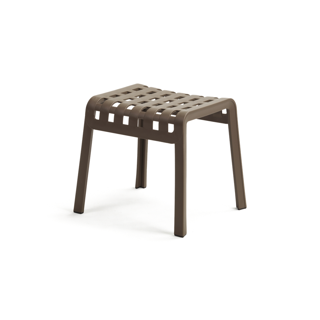 Poggio Footstool — Tobacco