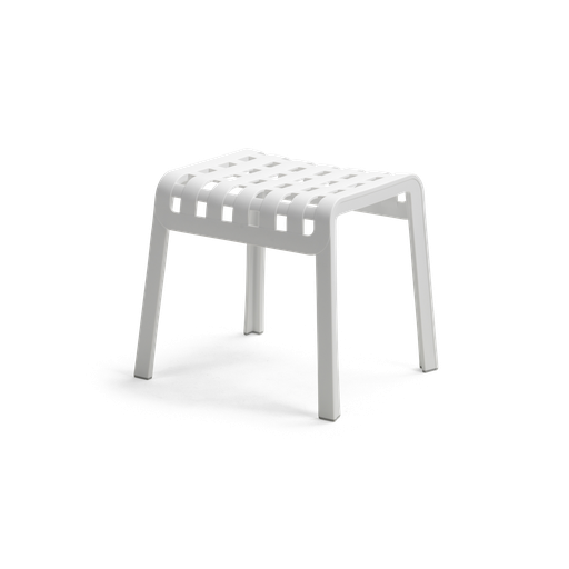 Poggio Footstool (White)